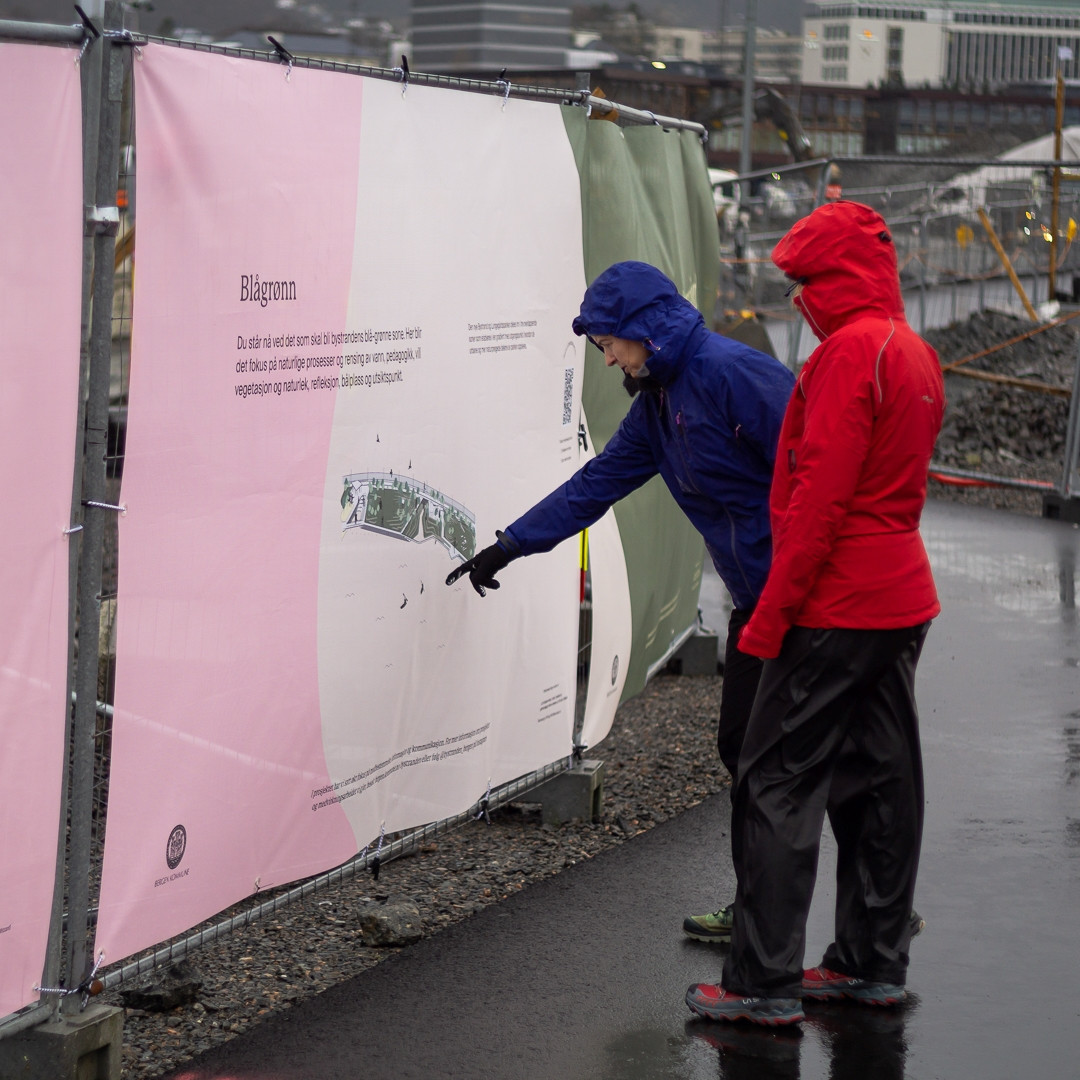 Bystrand og ny Lungegårdspark